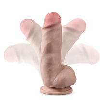 Load image into Gallery viewer, Dr Skin Plus 7in Poseable Girthy Dildo Vanilla
