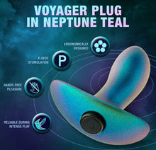 Load image into Gallery viewer, Anal Adventures Matrix Voyager Plug Neptune Teal
