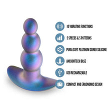 Load image into Gallery viewer, Anal Adventures Matrix Expedition Plug Lunar Blue
