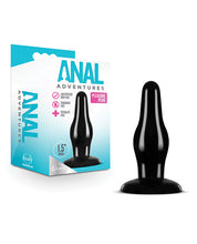 Load image into Gallery viewer, Anal Adventures Pleasure Plug Black
