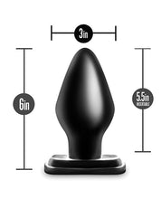 Load image into Gallery viewer, Anal Adventures Xxl Plug Black
