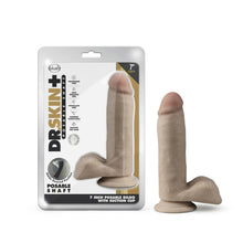 Load image into Gallery viewer, Dr Skin Plus 7in Poseable Girthy Dildo Vanilla
