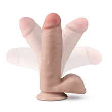 Load image into Gallery viewer, Dr Skin Plus 7in Poseable Girthy Dildo Vanilla
