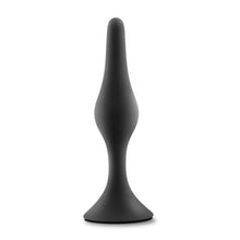 Load image into Gallery viewer, Anal Adventures Beginner Anal Plug Medium Black
