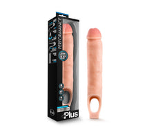 Load image into Gallery viewer, Performance Plus 11.5in Silicone Cock Sheath Penis Extender Vanilla
