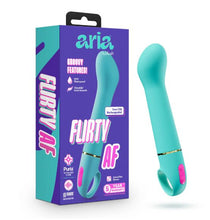 Load image into Gallery viewer, Aria Flirty Af 2.0 Vibe Teal Rechargeable
