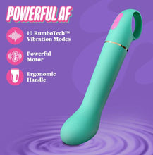 Load image into Gallery viewer, Aria Flirty Af 2.0 Vibe Teal Rechargeable
