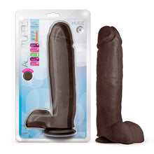 Load image into Gallery viewer, Au Naturel Huge 10in Dildo Chocolate
