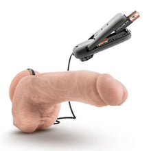 Load image into Gallery viewer, Coverboy Tennis Champ Vibrating 9 Realistic Cock Vanilla&quot;
