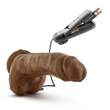 Load image into Gallery viewer, Coverboy The Boxer Vibrating 9 Realistic Cock Mocha &quot;
