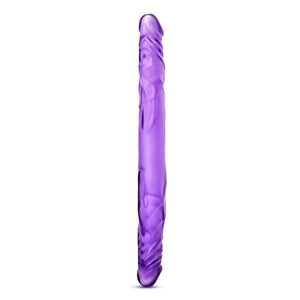 B Yours 14 Double Dildo Purple "