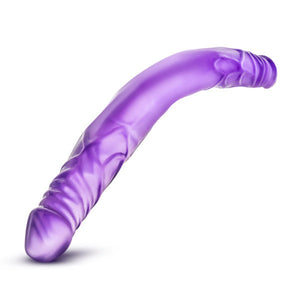 B Yours 14 Double Dildo Purple "