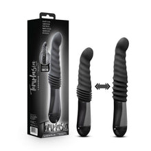 Load image into Gallery viewer, Temptasia Lazarus Thrusting Dildo Black
