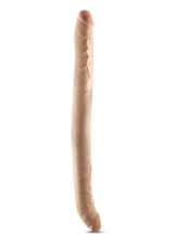 Load image into Gallery viewer, Dr Skin Plus - 16.5 Posable Double Dong - Beige "
