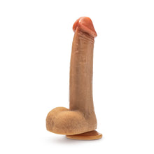 Load image into Gallery viewer, Dr Skin Silicone Dr Phillips 8.5in Thrusting Dildo Tan
