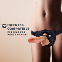 Load image into Gallery viewer, Dr Skin Silicone Dr Phillips 8.5in Thrusting Dildo Tan
