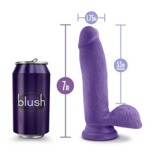 Load image into Gallery viewer, Au Naturel Bold Pleaser 7 In Dildo Purple
