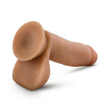 Load image into Gallery viewer, Dr Skin Glide 7in Self Lubricating Dildo Mocha
