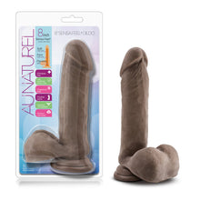 Load image into Gallery viewer, Au Naturel 8 Sensa Feel Dildo Chocolate &quot;

