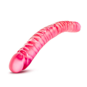 B Yours 18 Double Dildo Pink "