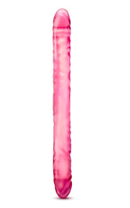 B Yours 18 Double Dildo Pink "