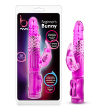 Load image into Gallery viewer, B Yours Beginner&#39;s Bunny Pink Rabbit Vibrator
