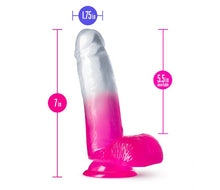 Load image into Gallery viewer, B Yours Sugar Magnolia 7dildo Fuchsia "

