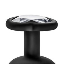 Load image into Gallery viewer, Luxe Bling Plugs Training Kit Black W/white Gems
