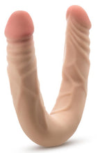 Load image into Gallery viewer, Dr Skin Plus - 14 Posable Double Dong - Beige "
