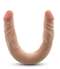 Load image into Gallery viewer, Dr Skin Plus - 14 Posable Double Dong - Beige "
