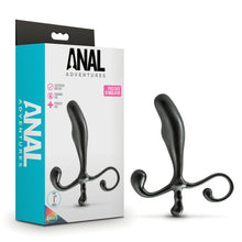 Load image into Gallery viewer, Anal Adventures Prostate Stimulator Black
