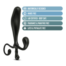 Load image into Gallery viewer, Anal Adventures Prostate Stimulator Black
