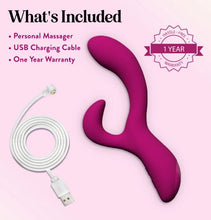 Load image into Gallery viewer, Quinn Rabbit Vibrator Burgundy
