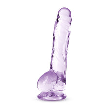 Load image into Gallery viewer, Naturally Yours 8in Amethyst Crystalline Dildo

