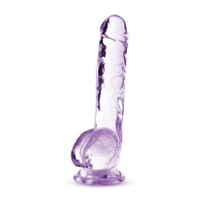 Load image into Gallery viewer, Naturally Yours 8in Amethyst Crystalline Dildo
