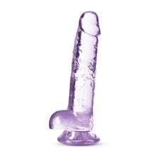 Load image into Gallery viewer, Naturally Yours 7in Amethyst Crystalline Dildo
