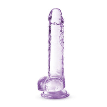 Load image into Gallery viewer, Naturally Yours 7in Amethyst Crystalline Dildo
