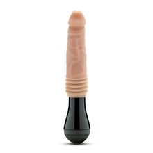 Load image into Gallery viewer, Dr. Skin Dr. Knight Thrusting Gyrating Vibrating Dildo Beige
