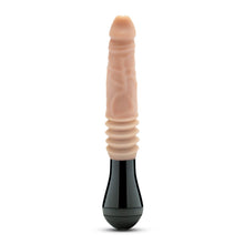 Load image into Gallery viewer, Dr. Skin Dr. Knight Thrusting Gyrating Vibrating Dildo Beige
