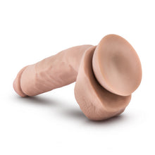 Load image into Gallery viewer, Dr Skin Glide 8.5in Self Lubricating Dildo W Balls Vanilla
