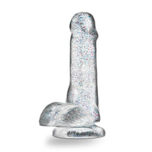 Load image into Gallery viewer, Naturally Yours 6 Glitter Cock Sparkling Clear &quot;
