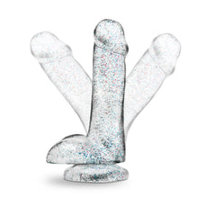 Load image into Gallery viewer, Naturally Yours 6 Glitter Cock Sparkling Clear &quot;
