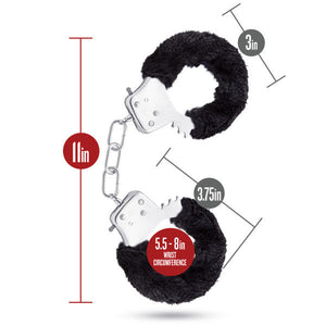 Temptasia Furry Black Cuffs