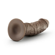 Load image into Gallery viewer, Dr Skin Glide 8in Self Lubricating Dildo Chocolate
