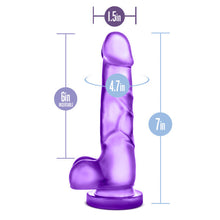 Load image into Gallery viewer, B Yours Sweet&#39; N Hard 7 Dong Purple &quot;
