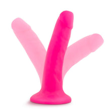 Load image into Gallery viewer, Neo 5.5 Dual Density Cock Neon Pink &quot;
