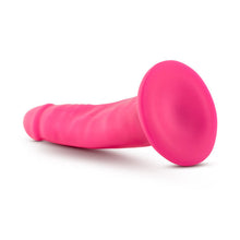 Load image into Gallery viewer, Neo 5.5 Dual Density Cock Neon Pink &quot;
