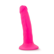 Load image into Gallery viewer, Neo 5.5 Dual Density Cock Neon Pink &quot;
