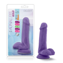Load image into Gallery viewer, Au Naturel Bold Delight 6 In Dildo Purple
