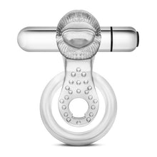Load image into Gallery viewer, Stay Hard 10 Function Tongue Ring Vibrating Clear
